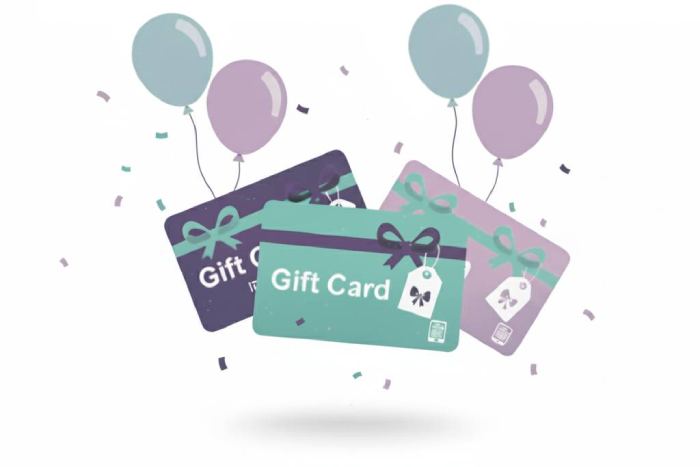 כרטיסי מתנה דיגיטליים (Gift Cards)